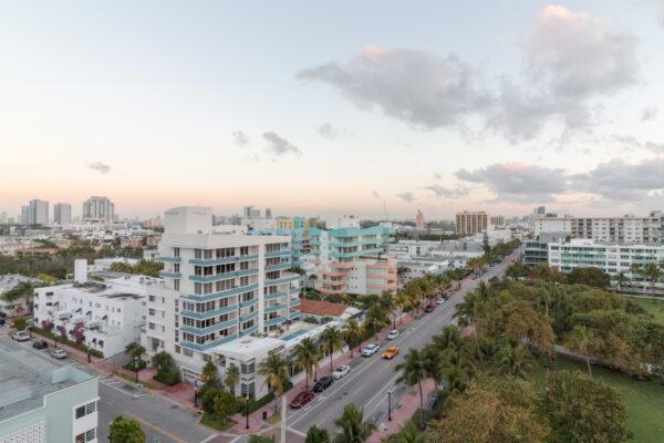 Early morning in Miami Beach. (Dennis Lennox)