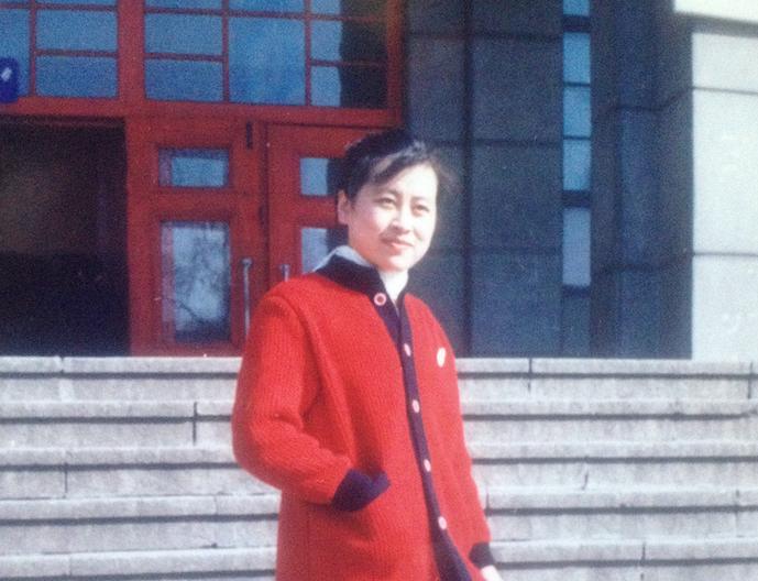 Luan Shang in her 20s at Jilin University in Changchun, Jilin, China. (Courtesy of Luan Shuang)