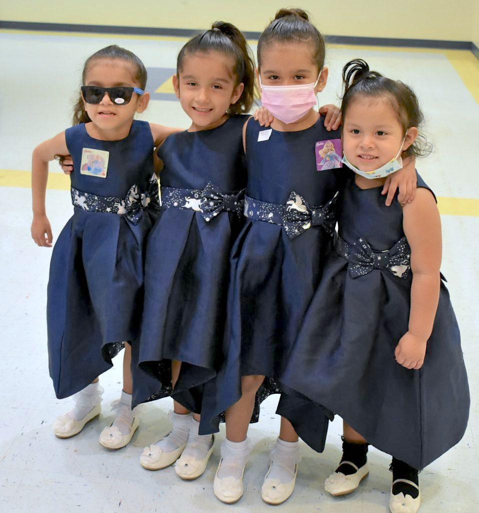 (L-R) Scarlett Torres, Ximena Torres, Catalina Torres, and Lucia Ambriz. (Courtesy of <a href="https://www.driscollchildrens.org/">Driscoll Children’s Hospital</a>)