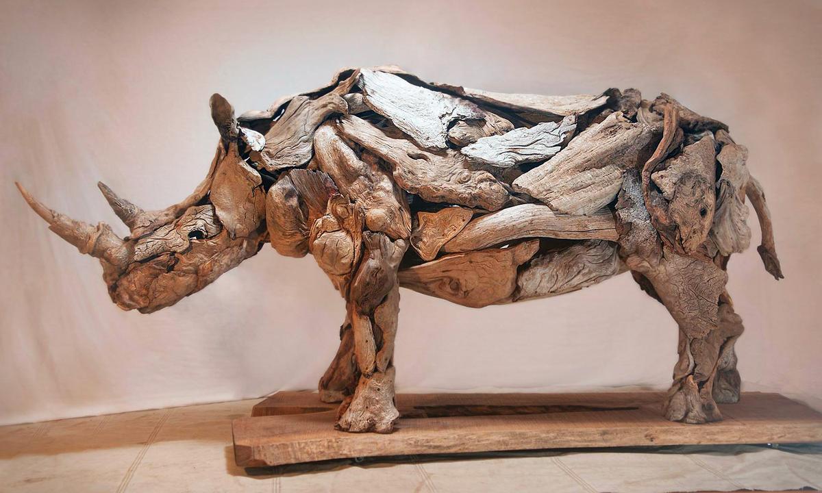 Artist Uses Driftwood to Create 'Gnarly' Sculptures That Seem to Have a Life of Their Own