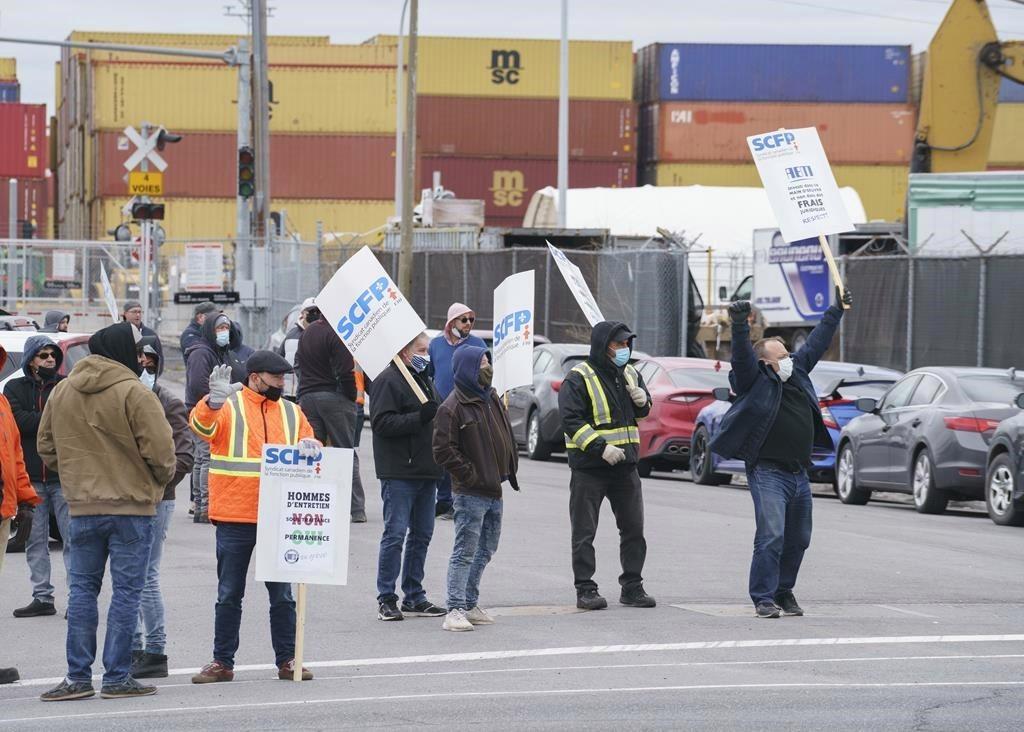 Ottawa Tables Back to Work Bill to End Strike at Port of Montreal