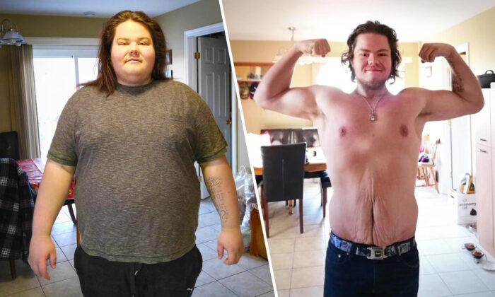 22-Year-Old Who Weighed 435lb and Attempted Suicide Loses 235lb in 2 Years, Becomes Powerlifter
