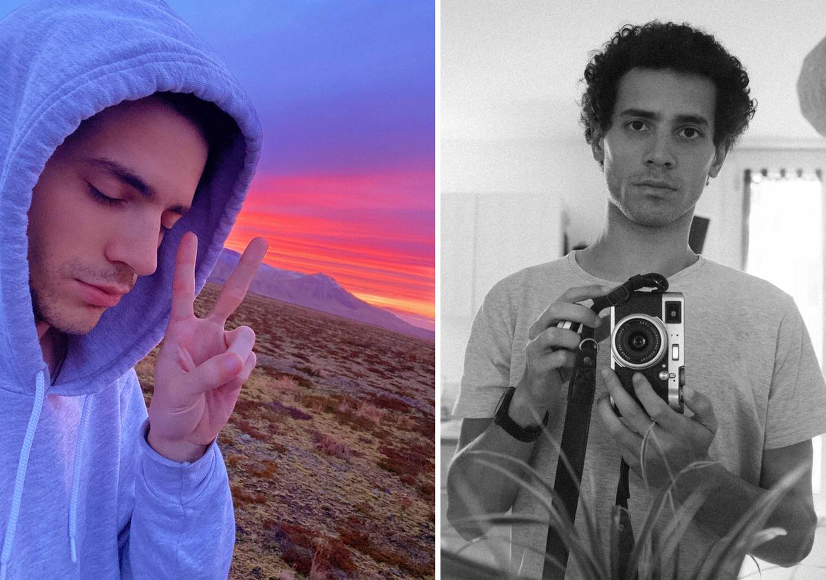 Self proclaimed "lover of sunsets" Thibaut Buccellato. (SWNS)