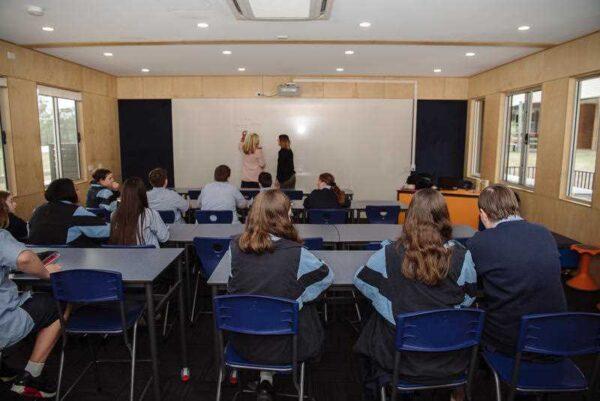 A classroom at Brisbane's Bracken Ridge High School. (AAP image/Hivve)