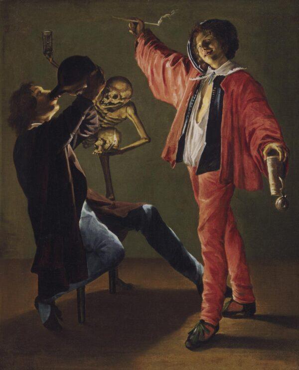 “The Last Drop (The Gay Cavalier), circa 1639 by Judith Leyster. Oil on Canvas, 35.10 inches by 28.95 inches. John G. Johnson Collection, 1917. Philadelphia Museum of Art.