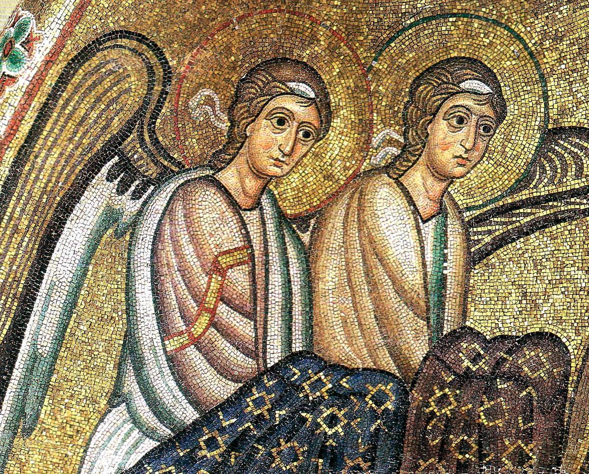 One of the many stunning mosaics. (PD-US)