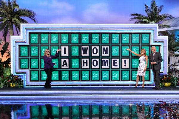 Rancho Santa Margarita teacher Laura Wolf Trammel appeared on the April 27, 2021 episode of Wheel of Fortune, where she won a home. (© 2021 Quadra Productions, Inc., photographer Carol Kaelson. All rights reserved.)