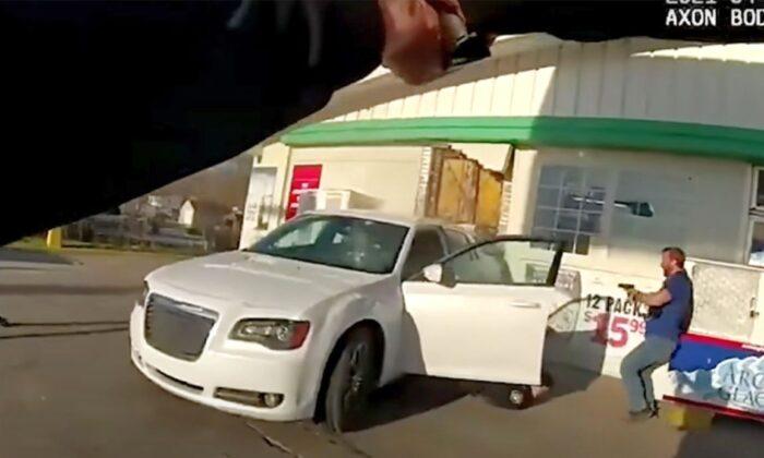 Suspect Fatally Shot by Police as He Dragged Illinois Officers at Gas Station: Video