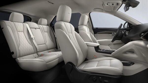 Roomy interior with quality materials. (Courtesy of GM)
