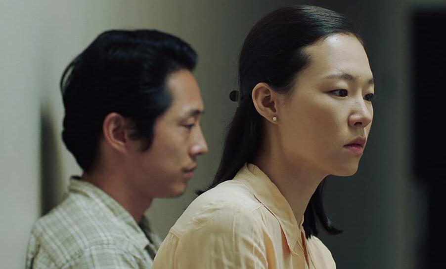 Husband Jacob (Steven Yeun) and wife Monica (<span style="color: #000000;">Yeri Han</span>) have one of many tense moments, in “Minari.” (A24)