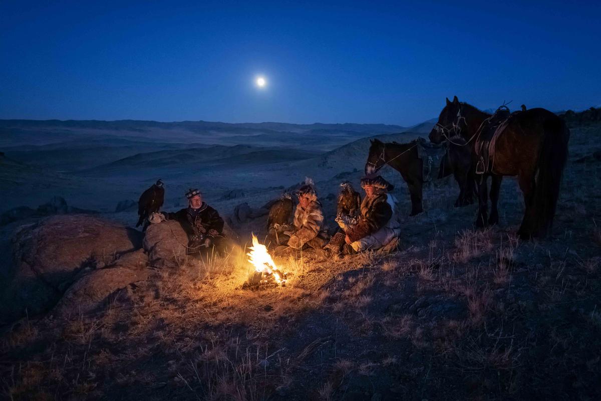 Photographer Zay Yar, 36, spent time living with and photographing the remote tribe in Mongolia. (SWNS)