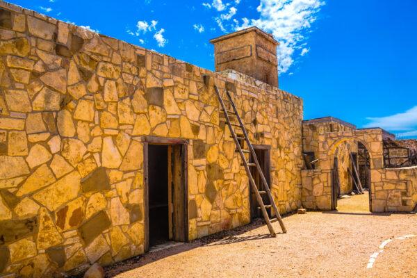 Capernaum Studios has a variety of sets, including a first-century village. (Courtesy of Capernaum Studios)
