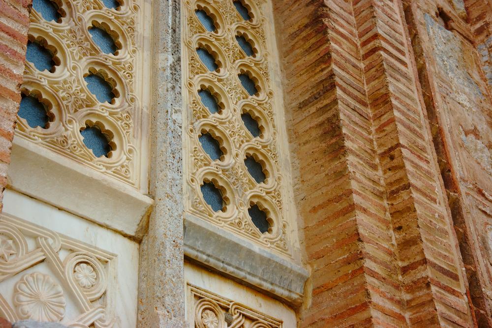 Distinctive, ornate window grilles are a feature of Byzantine architecture. (nelev/Shutterstock)