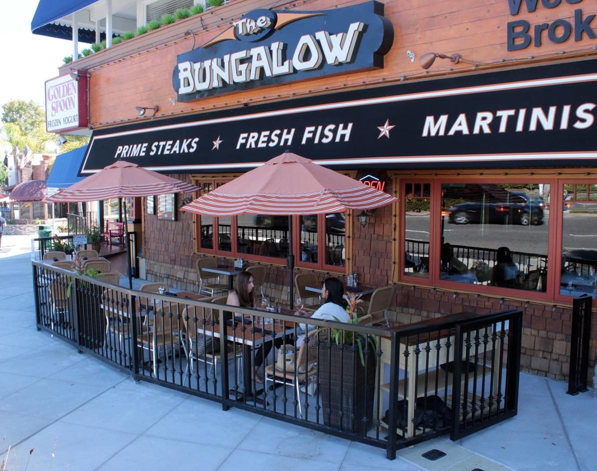  The outside of the Bungalow Restaurant in Corona del Mar, Calif. (Photo courtesy of Bungalow Restaurant)
