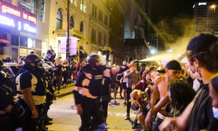 Federal Judge Bars Columbus Police From Using Pepper Spray, Rubber Bullets Against Nonviolent Protesters