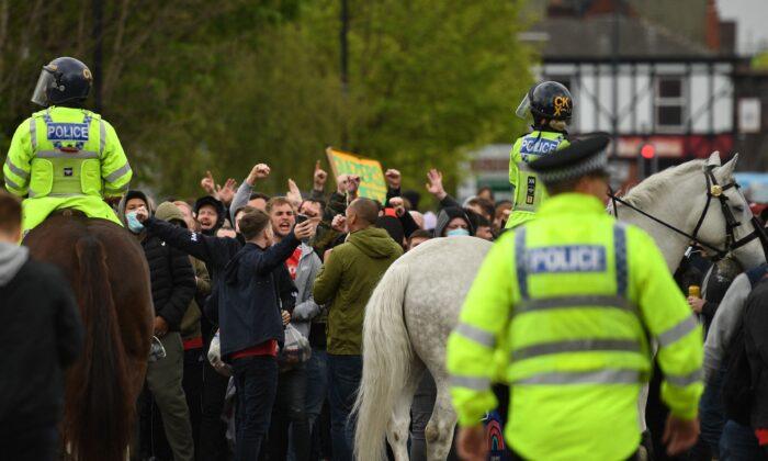 Police Condemn Violence During Protests Against Manchester United Owners