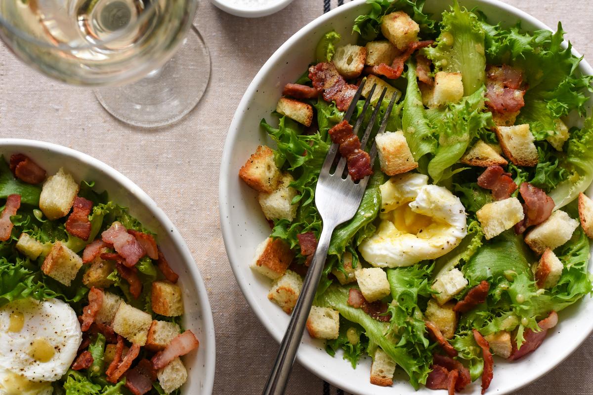 Assemble the salads on individual serving plates. (Audrey Le Goff)