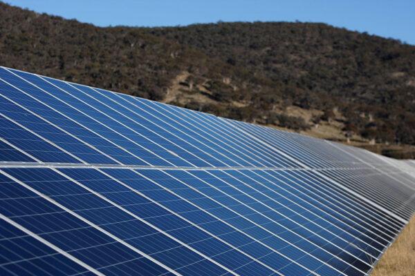 The Royalla Solar Farm in Canberra, Australia on Jun. 28, 2016. (Photo by Lisa Maree Williams/Getty Images)