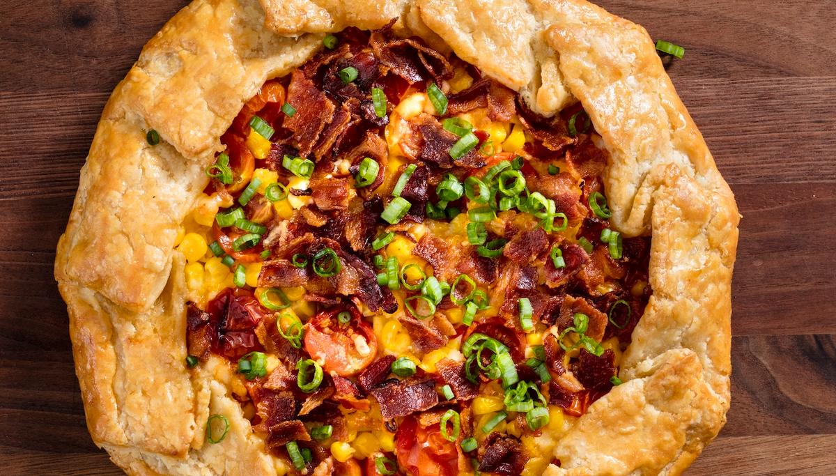 This Savory Galette Makes a Great Lunch or Dinner
