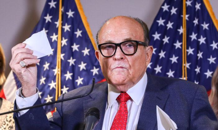 DC Bar Panel Recommends Rudy Giuliani Lose Law Licence Over 2020 Election Fraud Claims