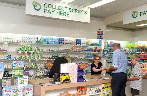 A Pharmacy in the southside of Brisbane is seen on May 14, 2015 in Brisbane, Australia. (Bradley Kanaris/Getty Images)