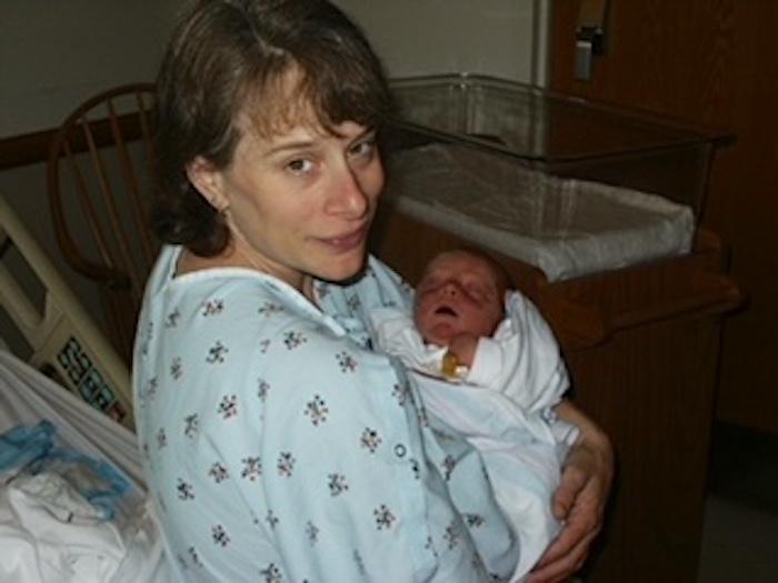 Jonathan as a baby and his mom Lisabeth Rohlck. (Courtesy of <a href="https://www.facebook.com/celner35">Jonathan Celner</a>)