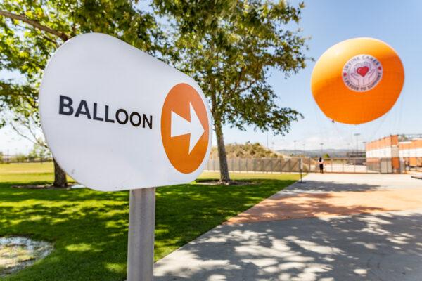 The Great Park Balloon in Irvine, Calif., on May 6, 2021. (John Fredricks/The Epoch Times)