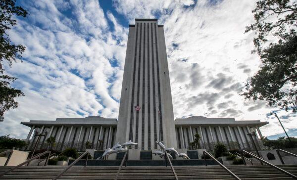 After convening annual sessions in January for several years, Florida lawmakers will convene their 2023 session in the Florida State Capitol building in Tallahassee on March 7. (Mark Wallheiser/Getty Images)