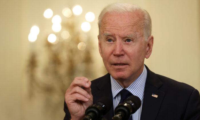Biden Fends Off Criticism That Federal Unemployment Boost Keeps Workers From Taking Jobs