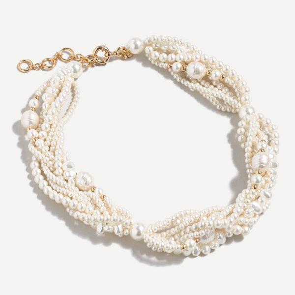 Pearl statement necklace by J Crew. (Courtesy of J Crew)