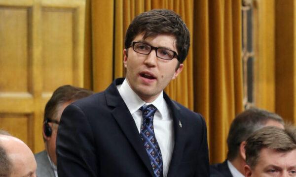 Garnett Genuis, Canada’s shadow minister for International Development & Human Rights and a member of the Inter-Parliamentary Alliance on China. (Courtesy of Garnett Genuis)