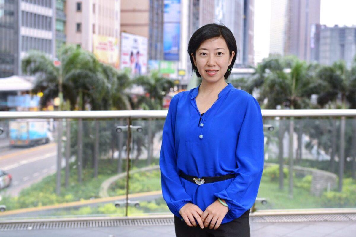 Sarah Liang in Hong Kong. on Oct. 10, 2019. (The Epoch Times)