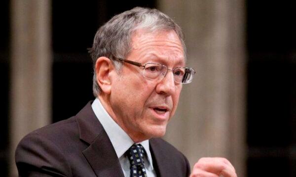 Former Liberal MP Irwin Cotler rises during question period in the House of Commons in Ottawa on Dec. 15, 2011. (The Canadian Press/Adrian Wyld)