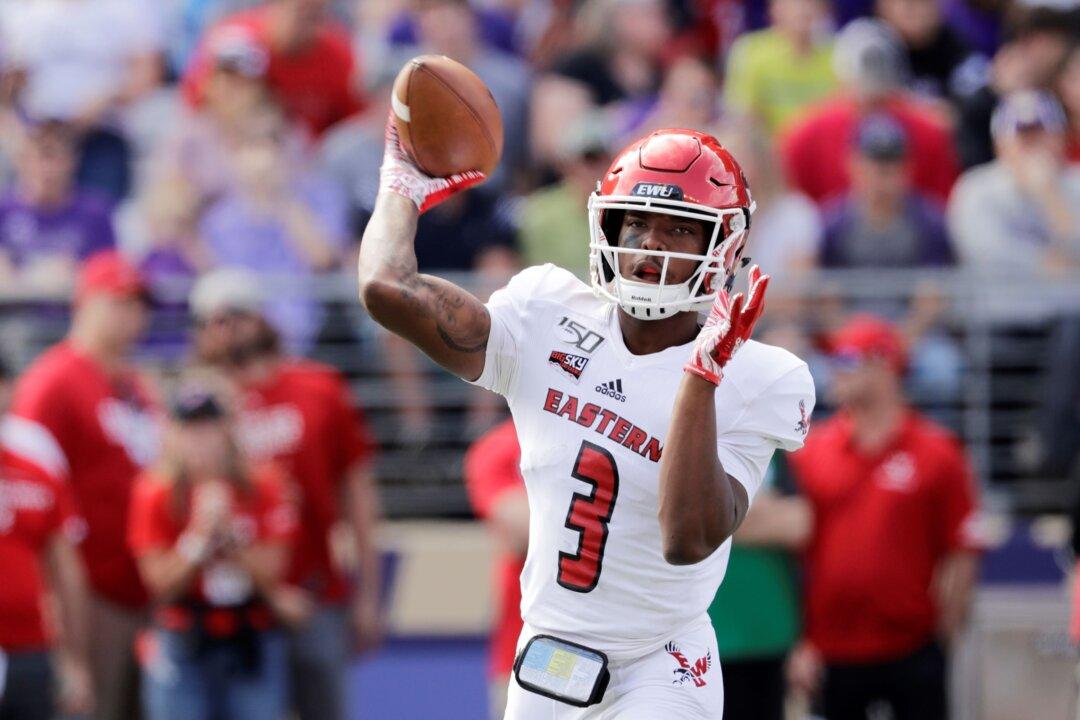 EWU QB Eric Barriere Highlights AP FCS All-America Team