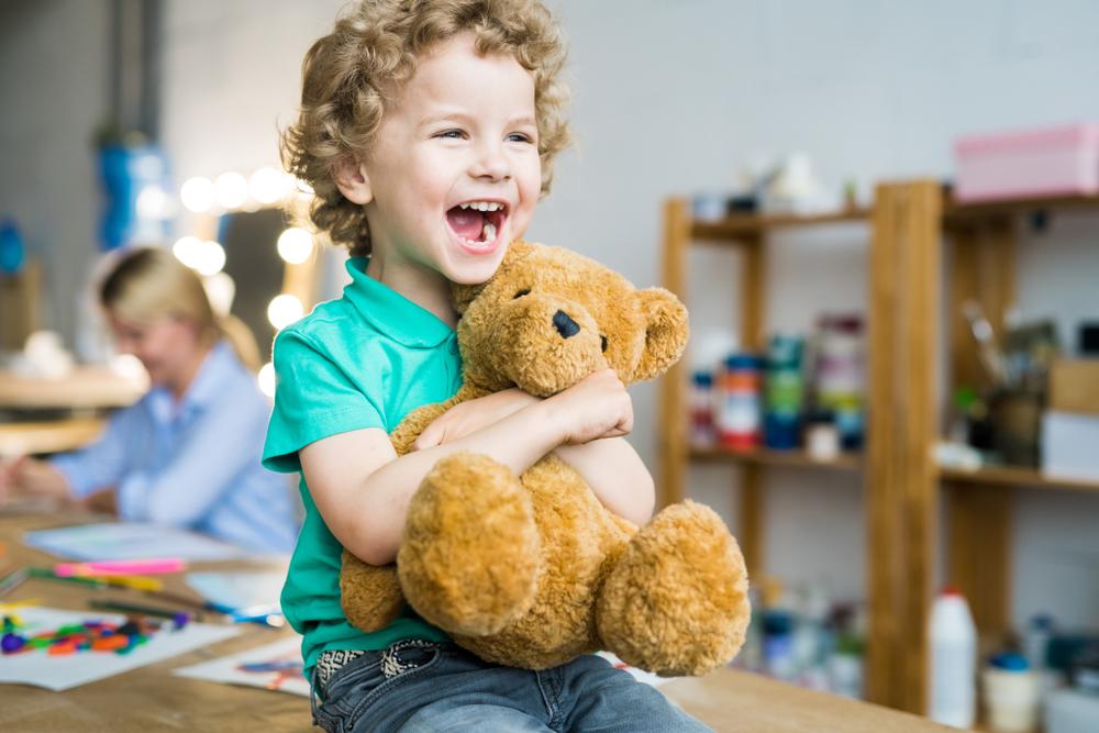 Donate gently used stuffed animals, toys, children's books, and blankets to a local church or temple. (SeventyFour/Shutterstock)