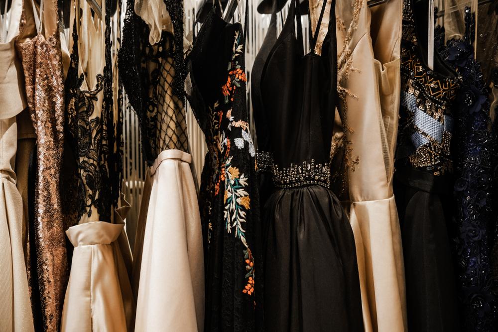 Give your fancy dresses a second life by donating them to groups that provide prom dresses to high school girls who otherwise won't have a gown. (July Prokopiv/Shutterstock)