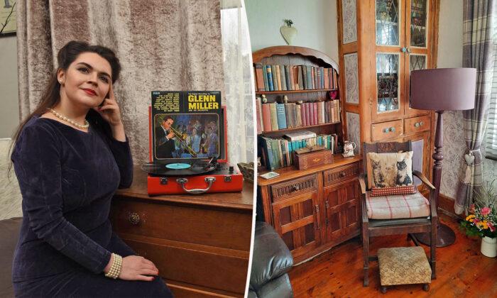 A Vintage Lover, Age 27, Transforms Her Home to Include 1940s Decor and Antique Objects