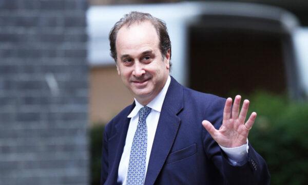 Brooks Newmark, Parliamentary Secretary at the Cabinet Office, departs Downing Street in London on July 15, 2014. (Oli Scarff/Getty Images)