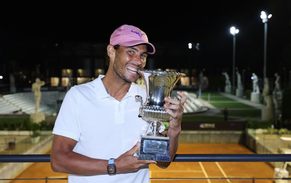 Nadal Beats Djokovic for 10th Italian Open Title