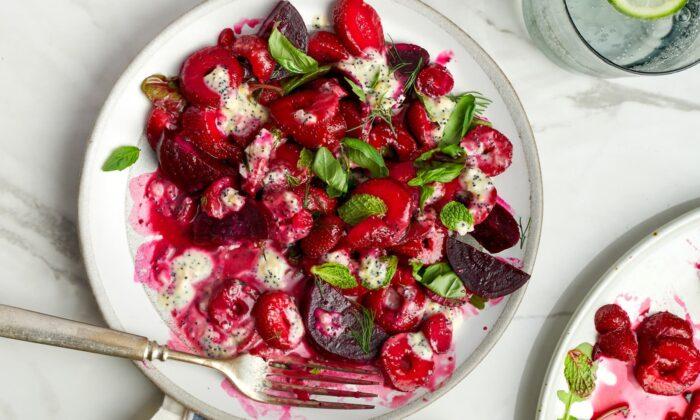 Strawberry Beet Salad With Lemon Poppy Seed Dressing Is a Must This Season