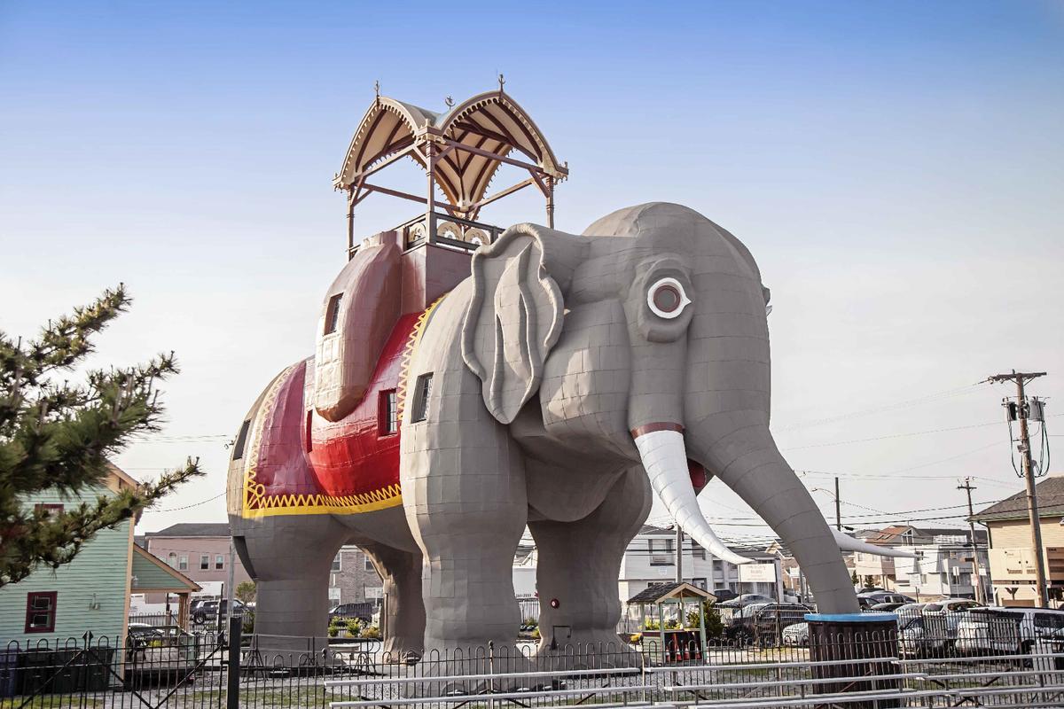 Lucy the Elephant is a National Historic Landmark in Margate, N.J. (Courtesy of Mary Katherine Wynn/Dreamstime.com)