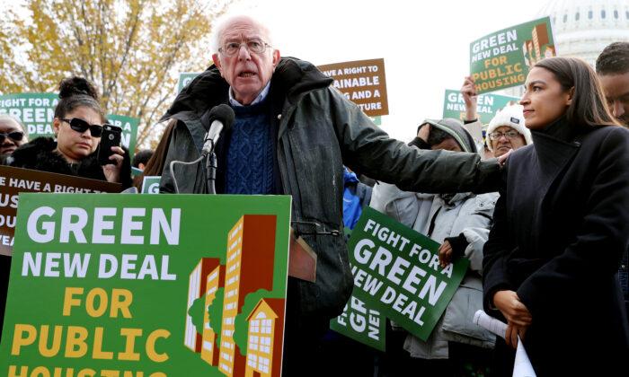Ocasio-Cortez, Sanders Unveil ‘Green New Deal’ for Public Housing