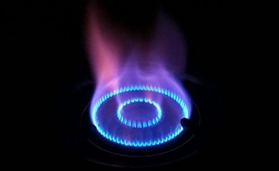 A blue flame on a gas stove. (Vasudevan Kumar via Pixabay)