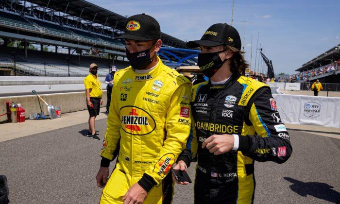 Photo Shoot Nearly Causes Crash During Indy 500 Practice