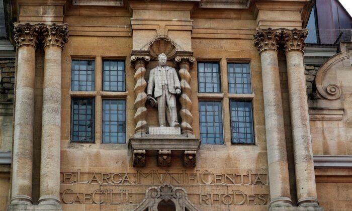 Cecil Rhodes Statue Will Stay at Oxford College for Now Despite Renewed Campaign