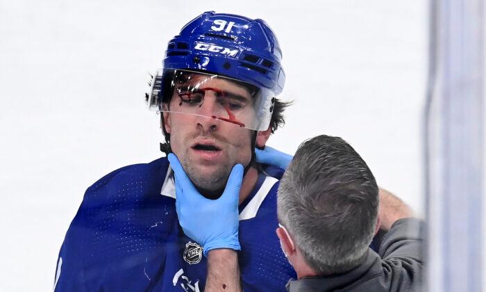Leafs Captain John Tavares Leaves Hospital; out Indefinitely