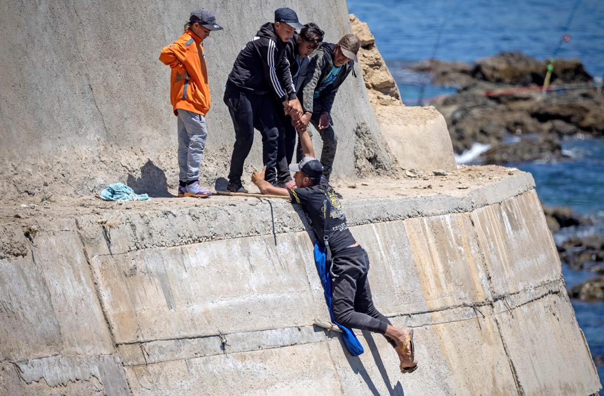 Migrants Push for Spain’s Ceuta Again After Border Security Tightened