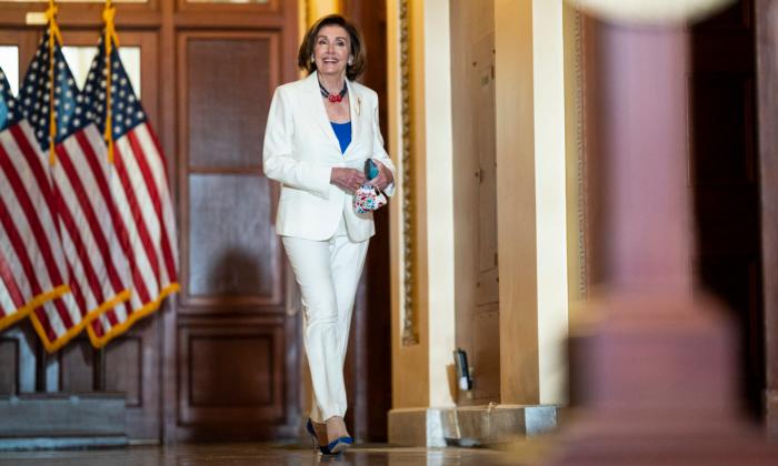Pelosi Suggests She May Bar Unvaccinated, Unmasked Republicans From House Floor