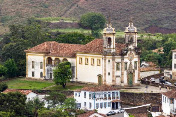 The remote church was created for the Catholic community in Ouro Preto. (Marco Paulo Bahia Diniz/Shutterstock)
