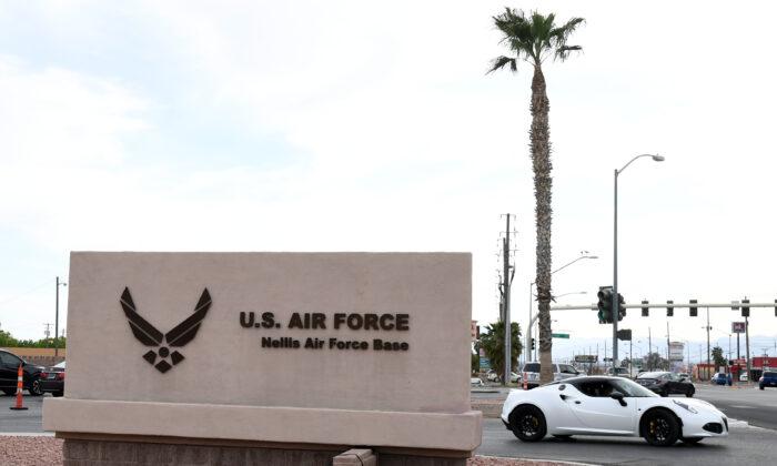 Military Aircraft Crashes, Kills Pilot After Take Off Near Nellis Air Force Base